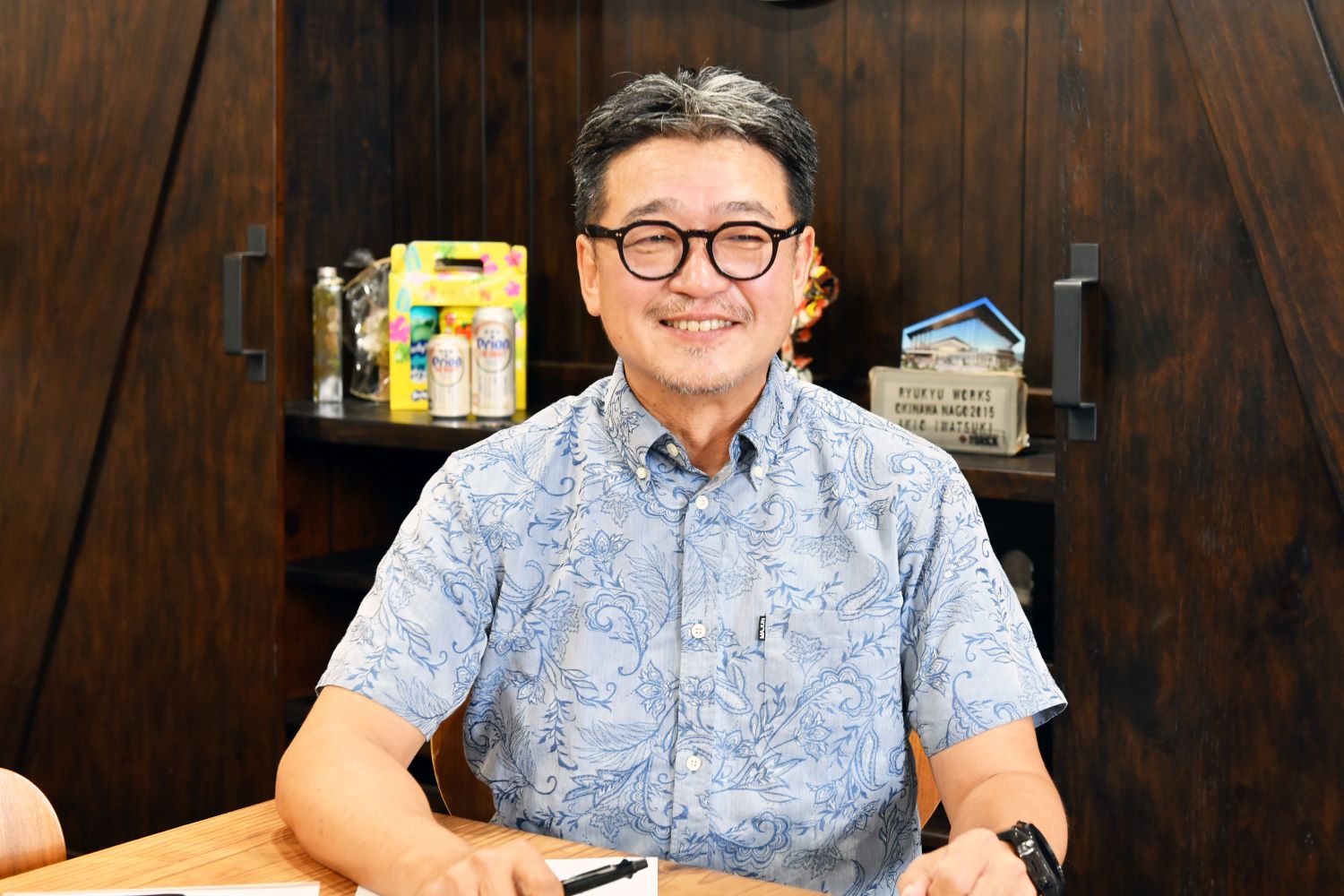 琉球ワークス社長の岩月さん